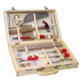 Wooden Toy Wooden Tool Box - 12 PCS